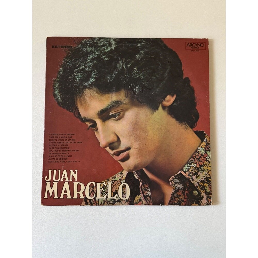 Juan Marcelo Self Titled LP 1974 Arcano Recors DKL1-3255 VG+ Cleaned